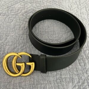 Authentic Gucci Marmont Wide Belt | Size 35-34